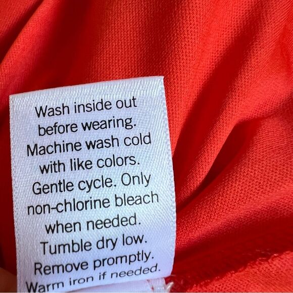 Nine West Textured Tiered Dress Sundress Poppy Lightweight Size Small - Picture 7 of 9